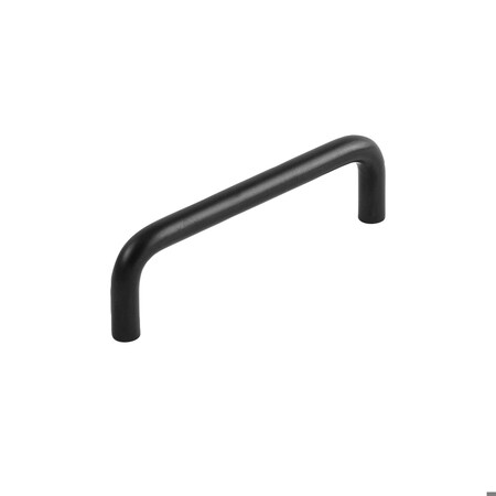 Hickory Hardware Wire Pulls Collection Pull 3-1/2 Inch Center to Center Matte Black Finish PW554-MB
